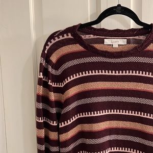 Striped Loft sweater